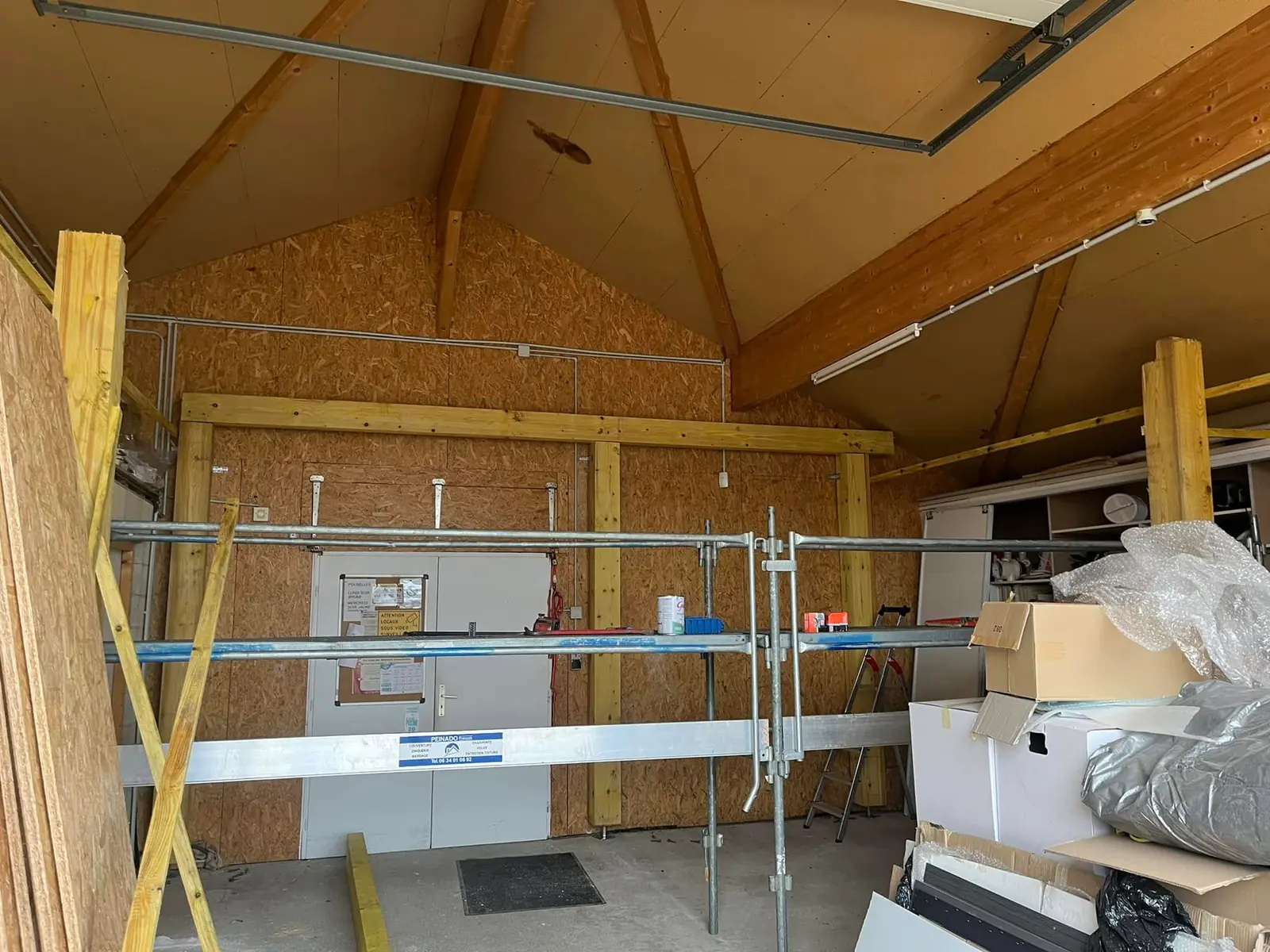 Création d'un espace de stockage à Bavilliers
