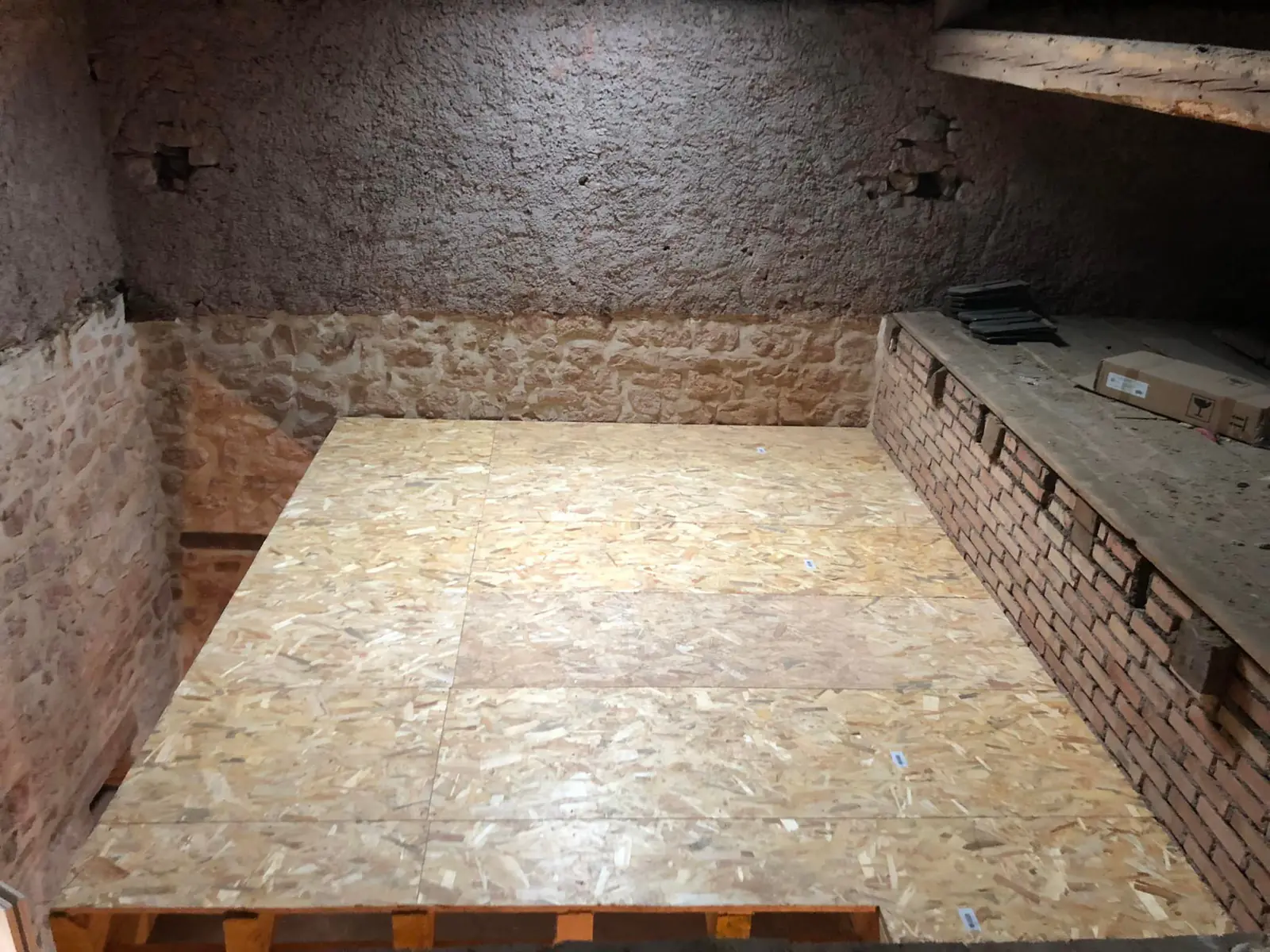 Création d'une mezzanine à Châlonvillars