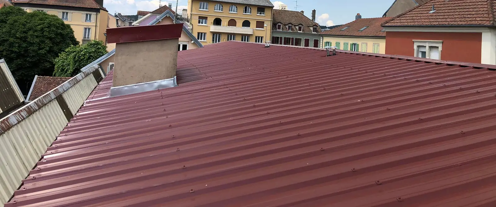 Réfection de toiture à Belfort