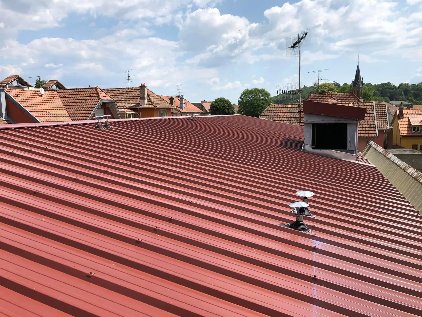 Réfection de toiture à Belfort