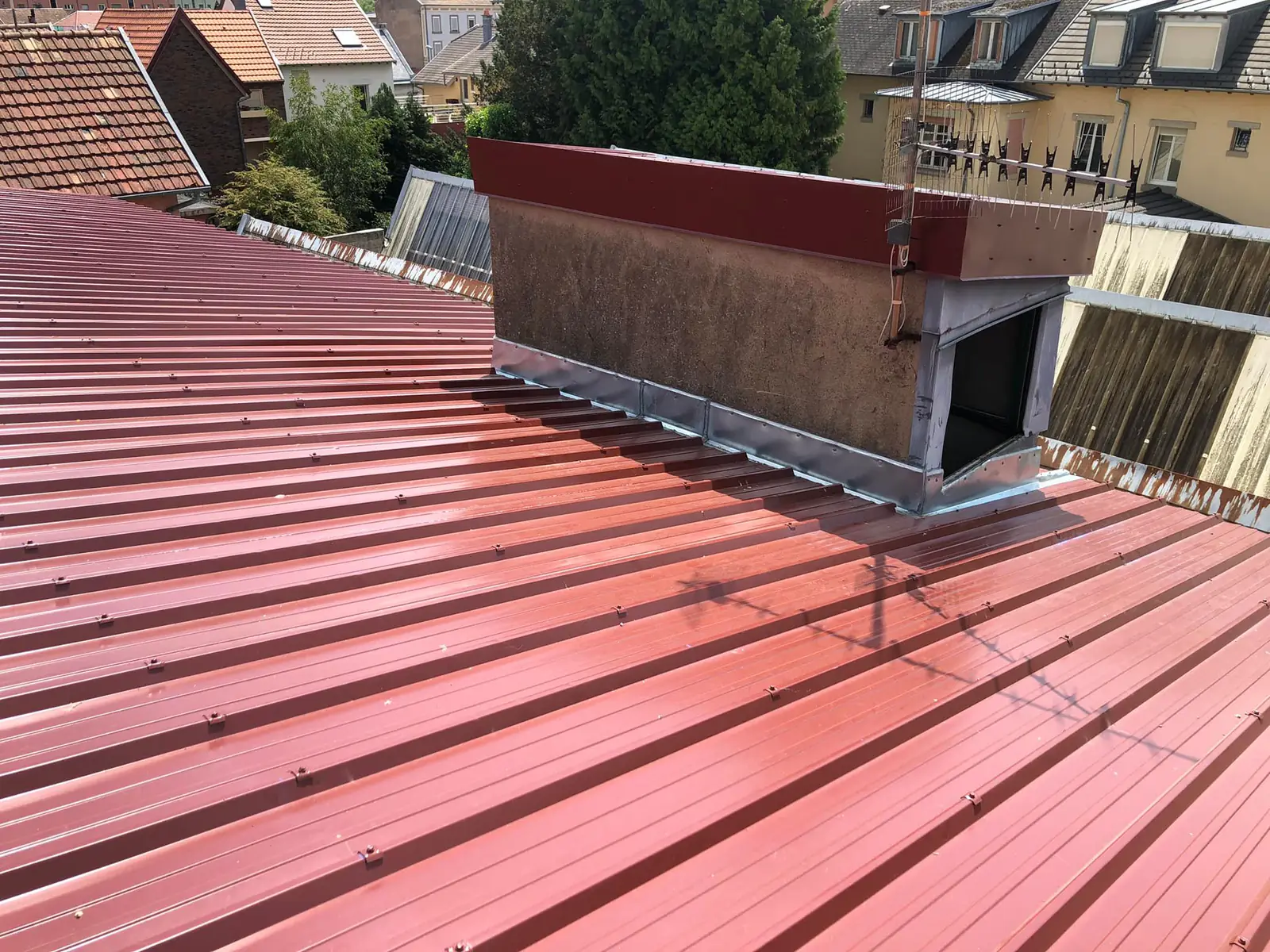 Réfection de toiture à Belfort