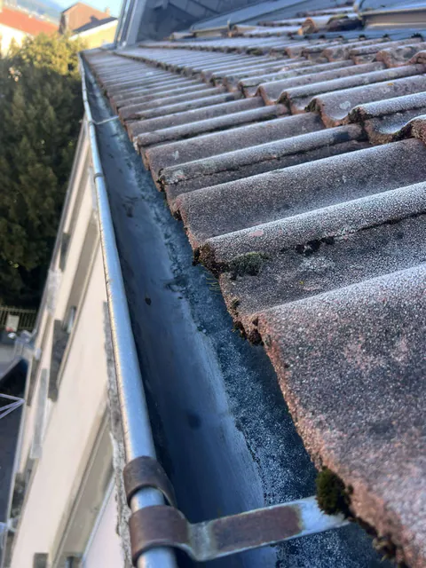Nettoyage de gouttières à Belfort