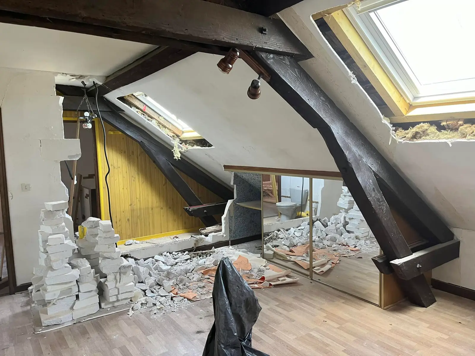 Création de 6 fenêtres de toit à Valdoie